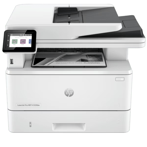 HP LaserJet Pro MFP 4103fdw Printer – 2Z629A